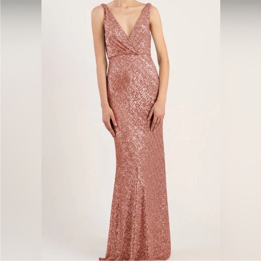 Jenny Yoo English Rose Billie Bridesmaid Sequin Dress